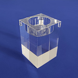 luxury acrylic candle holder, supplier perspex candle holder