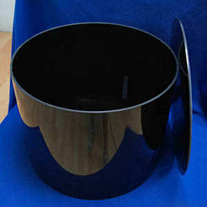 black acrylic storage cube, supplier lucite storage cube