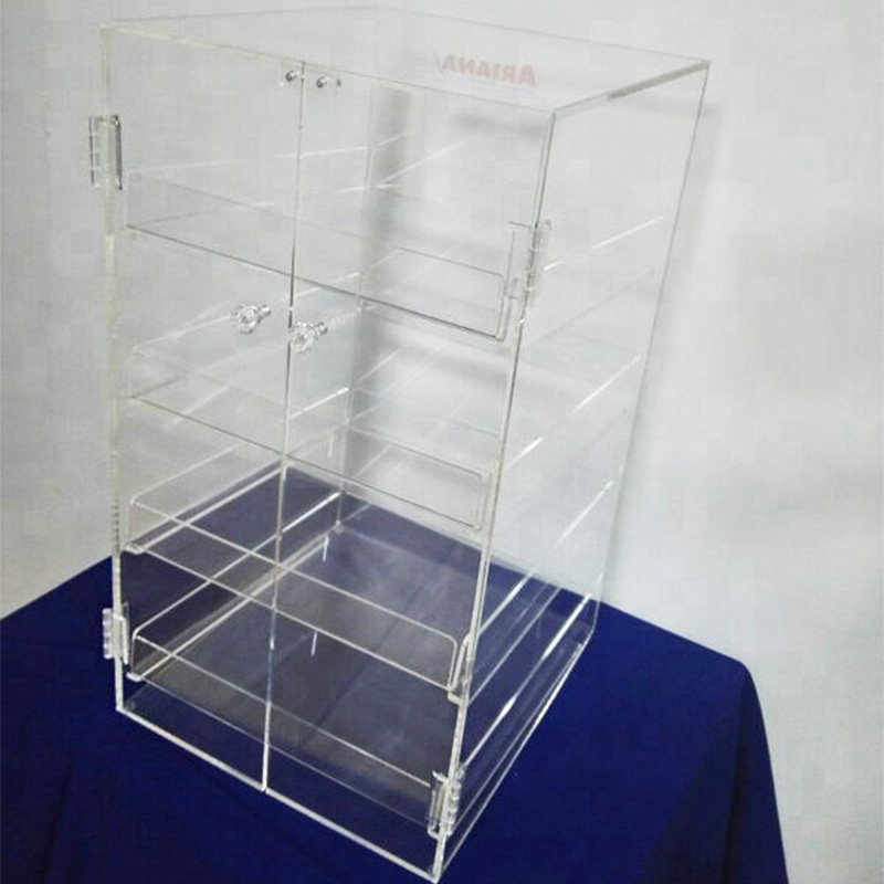 Acrylic bakery case factory, lucite bakery display box