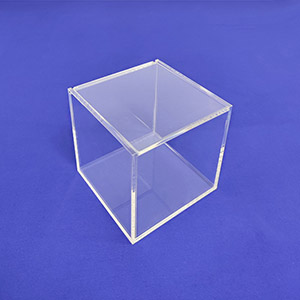 flip up acrylic box factory, clear lucite box manufacturer