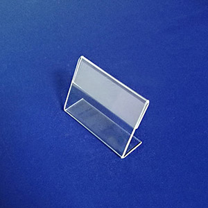 Supplier acrylic sign holder, small slant sign perspex sign stand