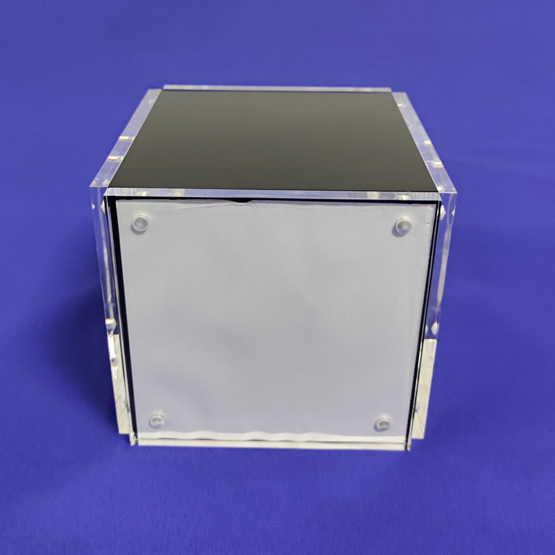Magnet acrylic photo cube, perspex photo cube manufacturer