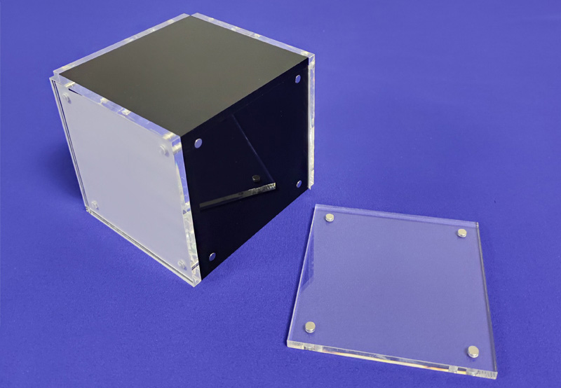 magnet acrylic photo cube