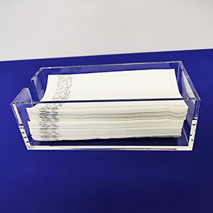 factory acrylic tissue holder, wholesale lucite napkin holder