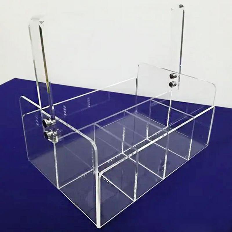 acrylic cutlery caddy