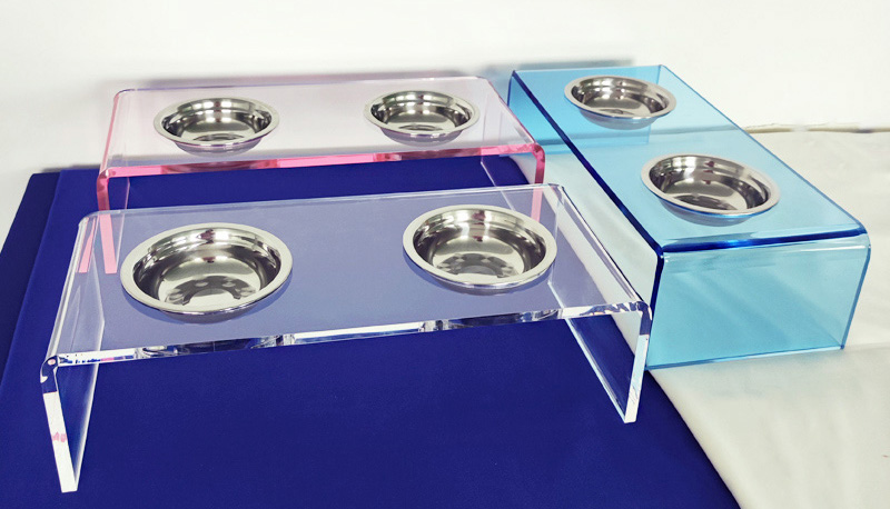 acrylic pet bowl stand supplier