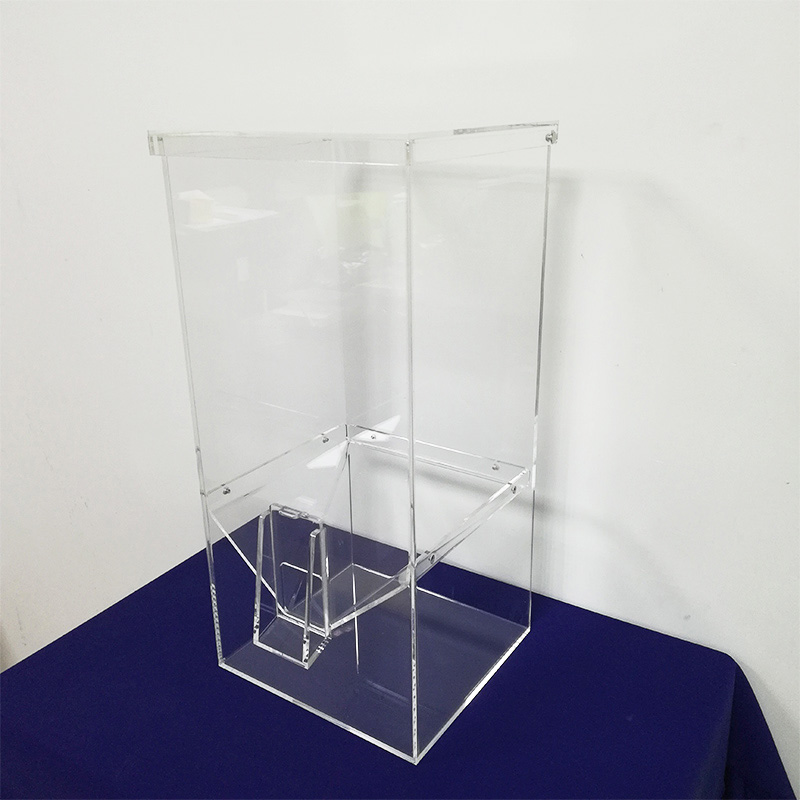 Acrylic cereal dispenser factory, custom lucite dry food dispenser