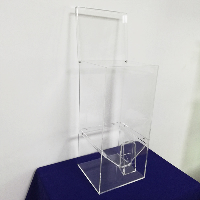 Acrylic cereal dispenser factory, custom lucite dry food dispenser