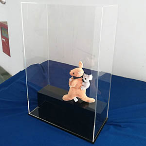 acrylic display riser case supplier, wholesale perspex display case