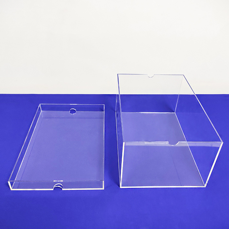 Acrylic shoes box supplier, custom perspex shoes case