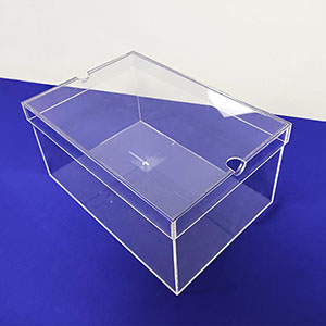 acrylic shoes box supplier, custom perspex shoes case