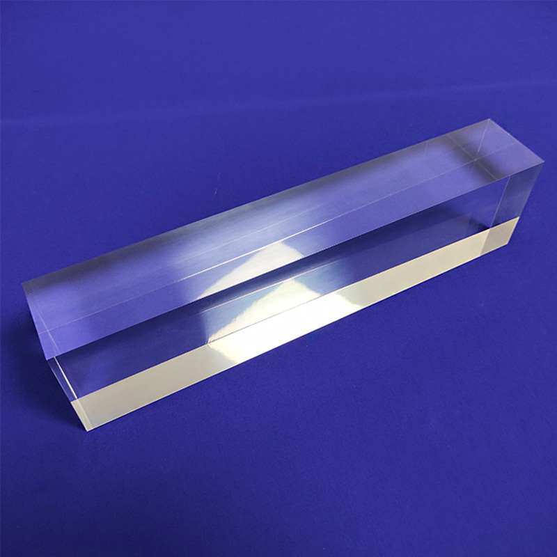 Wholesaler acrylic cuboid block, custom long lucite display block