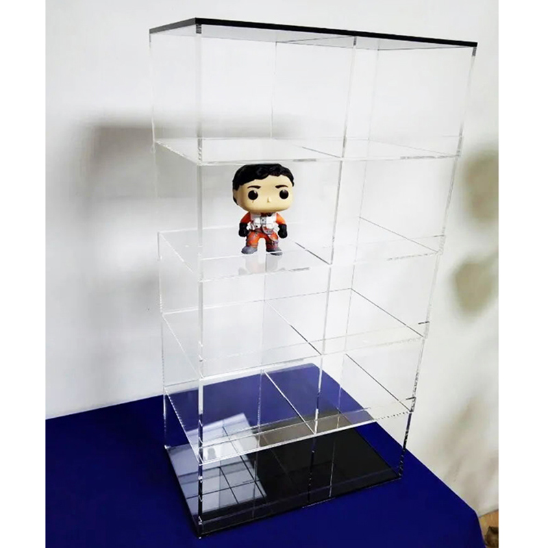 Manufacturer acrylic figure case, supplier perspex display cabinet