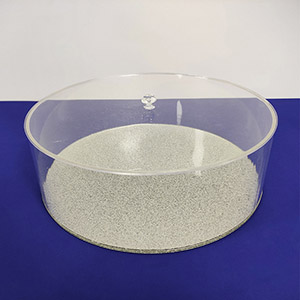 Silver acrylic matzah box supplier, manufacturer lucite matzah box