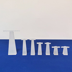 frosted acrylic stud stand, lucite earring stand factory