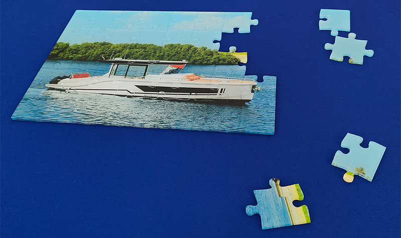 wholesale printed acrylic puzzle