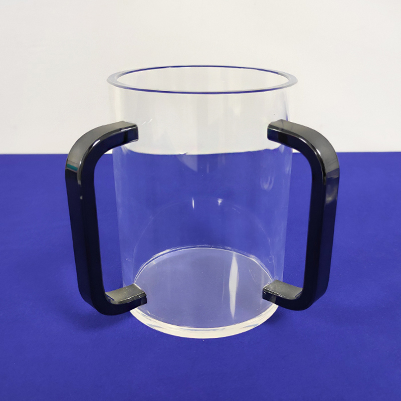 Wholesale acrylic washing cup, dual handle Judaica wash cup supplier