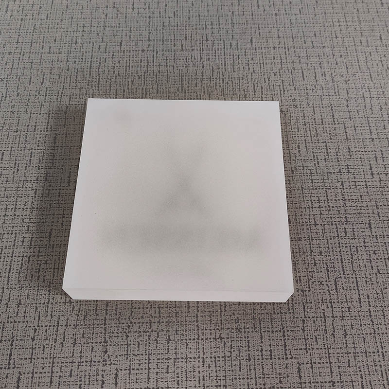 Frosted acrylic block supplier, custom plexiglass solid block