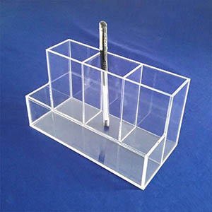 Acrylic pen organiser wholesale, perspex pen storage factory