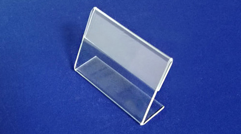 mini acrylic sign holder