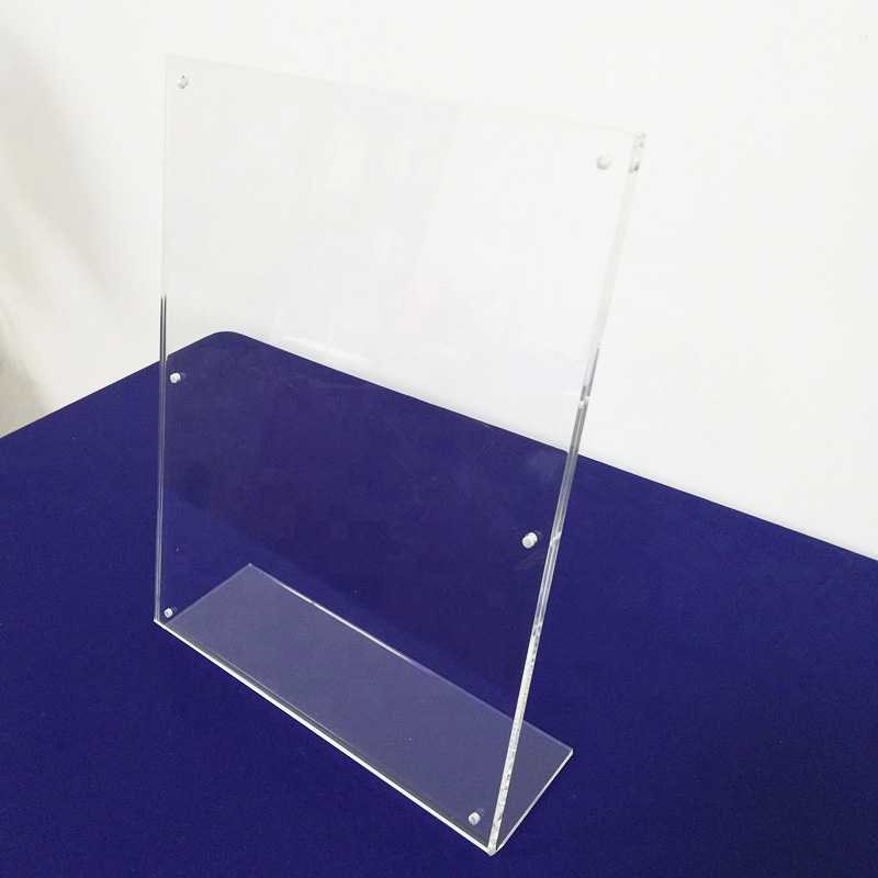 Magnet acrylic sign frame supplier, custom lucite magnetic frame