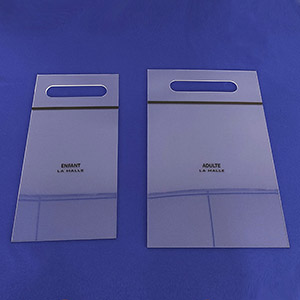Custom acrylic shirt folding board, wholesale lucite folding board