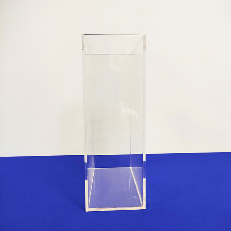 Wholesale clear acrylic box, custom perspex 5 side box