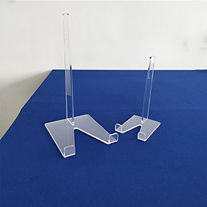 Manufacturer acrylic plate stand, lucite plate display supplier