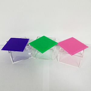 Square acrylic box factory, supply lucite gift box