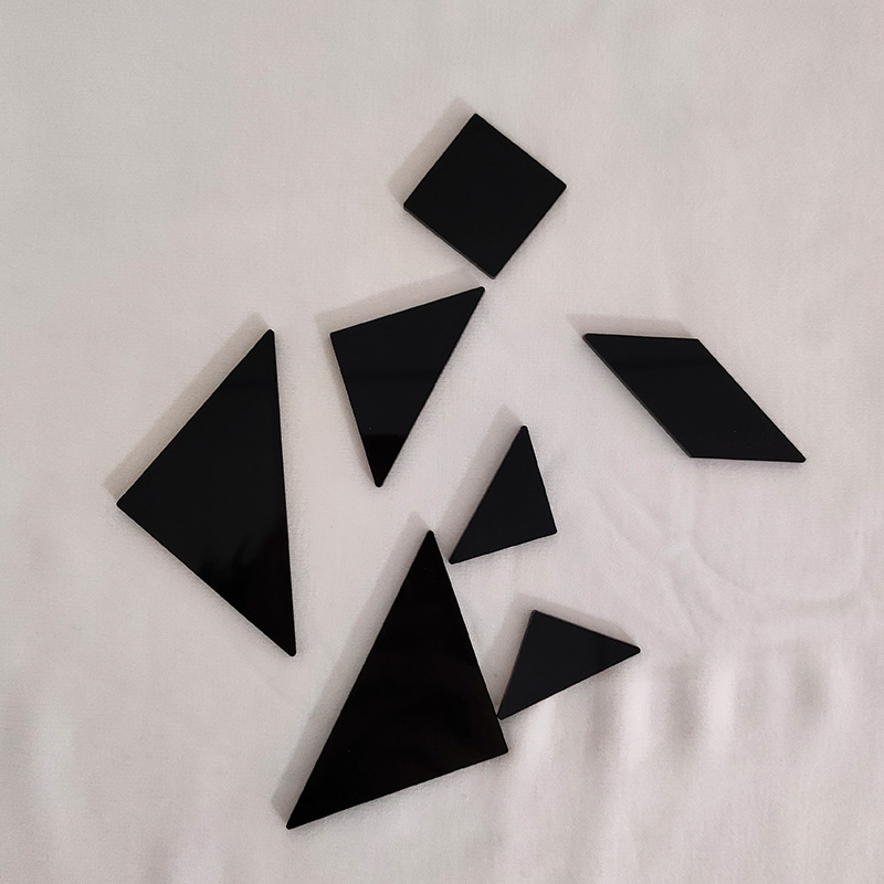 Acrylic tangram, custom acrylic toy