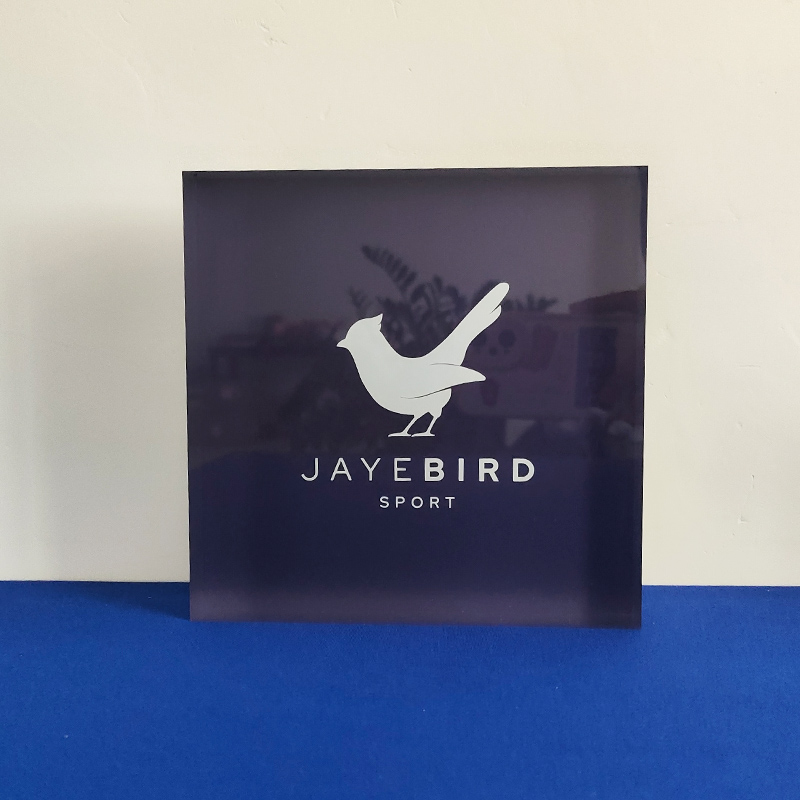 Wholesale acrylic branding blocks, acrylic logo display block