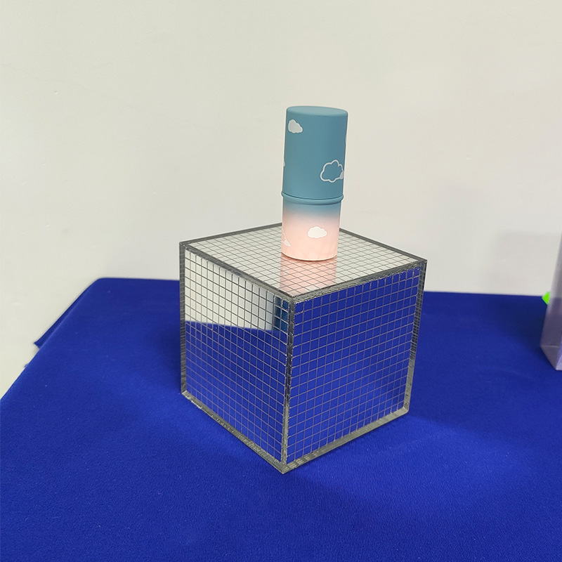 Acrylic mirror display cube, acrylic mini mirror cube