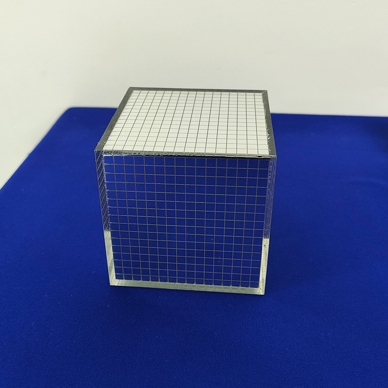 Acrylic mirror display cube, acrylic mini mirror cube