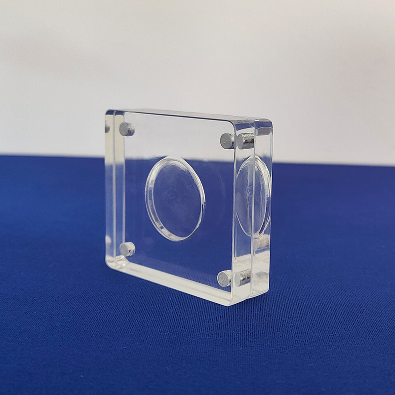 Acrylic coin display frame, manufacturer single coin holder acrylic